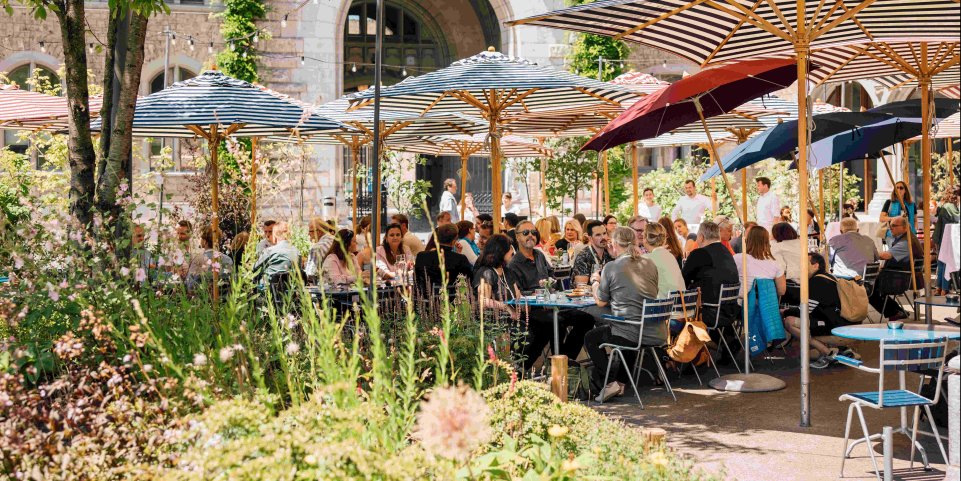 Le restaurant Spitz à Zurich