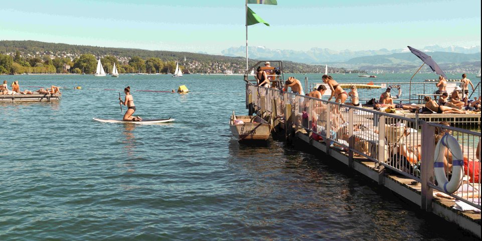 Le Seebad Enge à Zurich