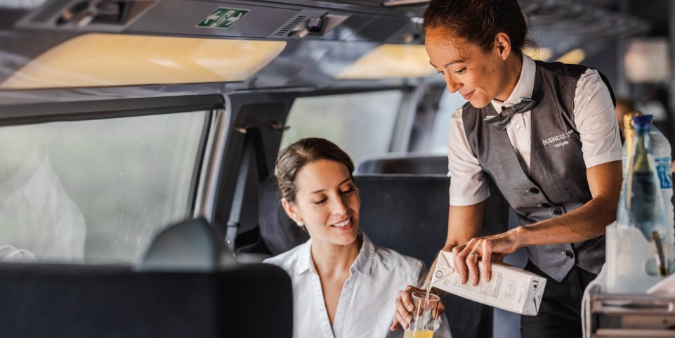 TGV Lyria - Première Signature repas