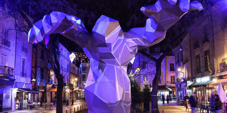 La place du Grand Marché de Tours