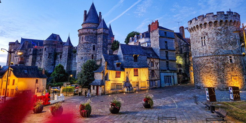 Le château de Vitré en Bretagne