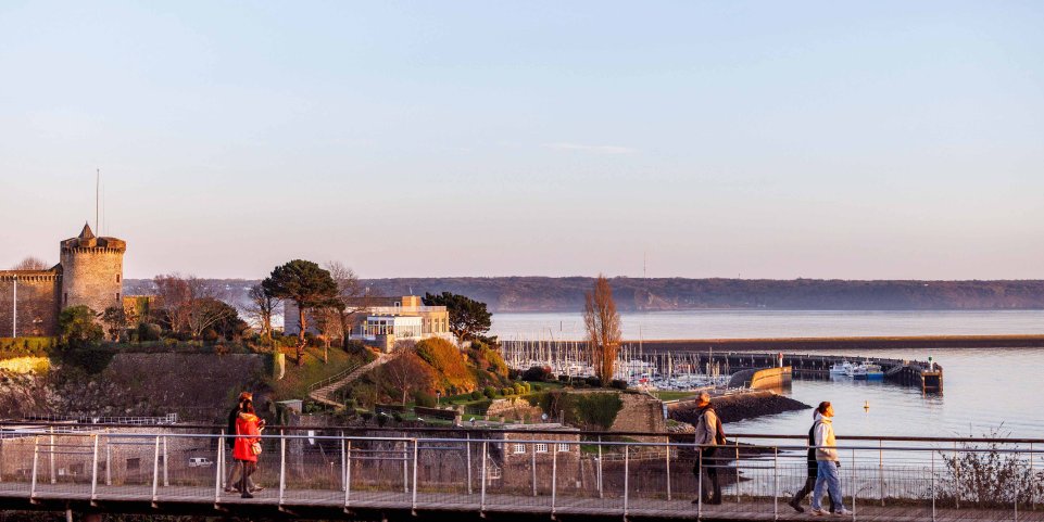 Vue de Brest - mer