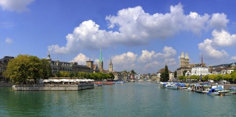 Vue de Zurich