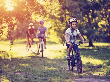 famille vélo lyon foret