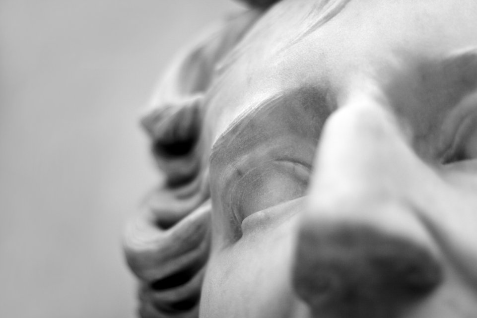 Sculpture visage femme