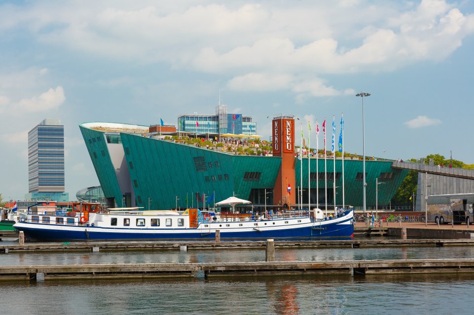 NEMO, toit terrasse à Amsterdam
