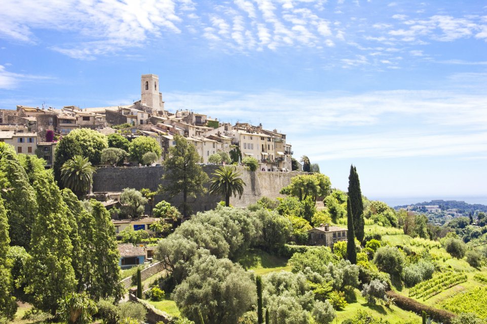 Saint-Paul-de-Vence village Provence pittoresque Côte d'Azur