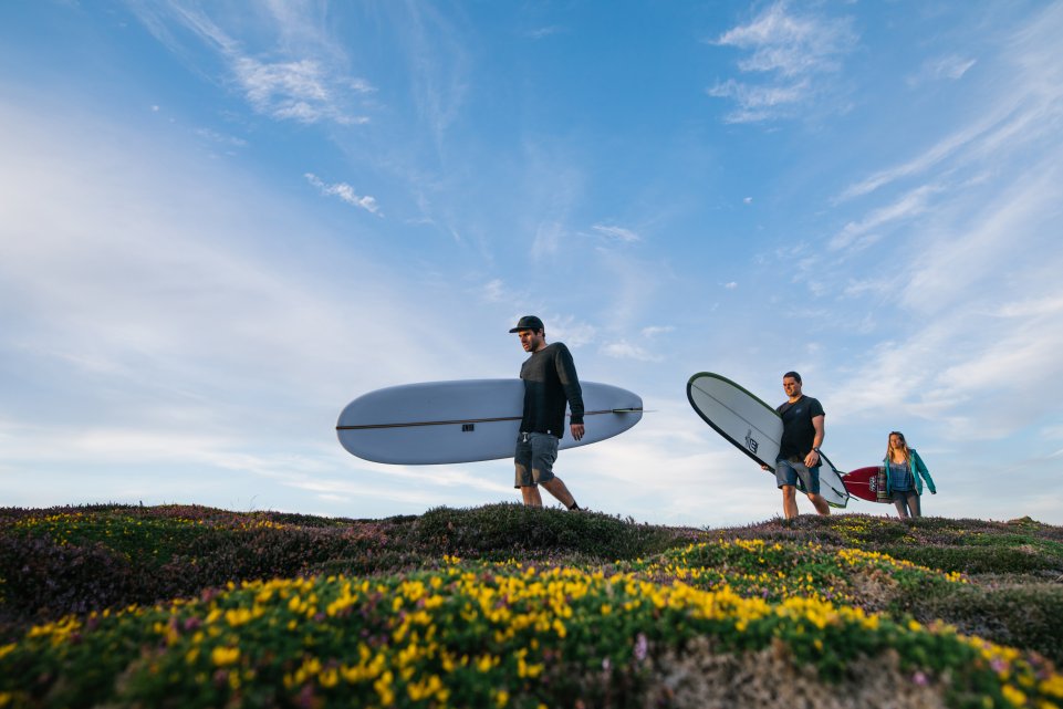 surfeurs fleurs bretagne 