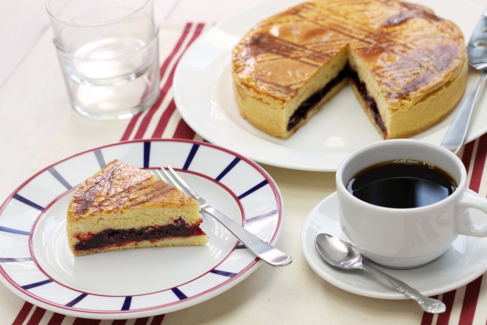 Gateau basque café goûter