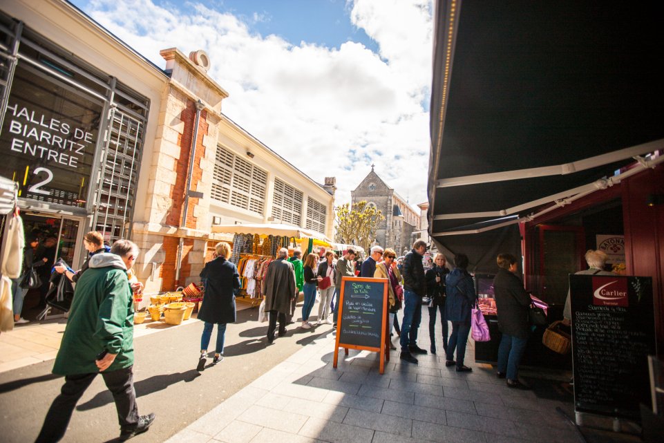Halles de Biarritz Pays Basque Marché