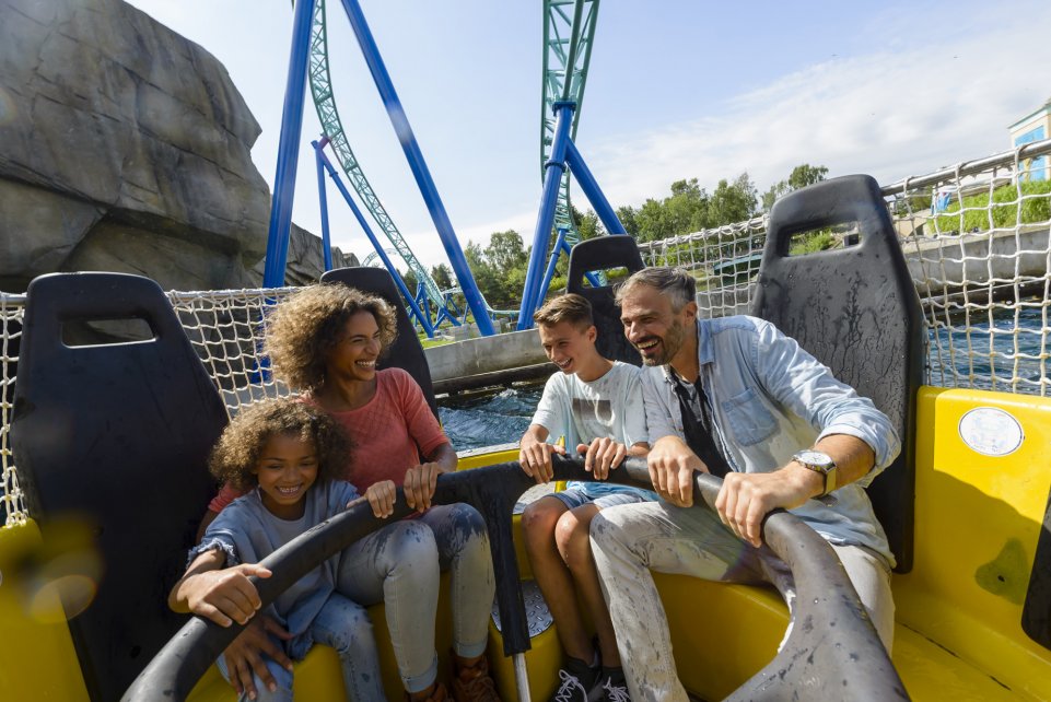 Romus et Rapidus, Attraction au parc Astérix