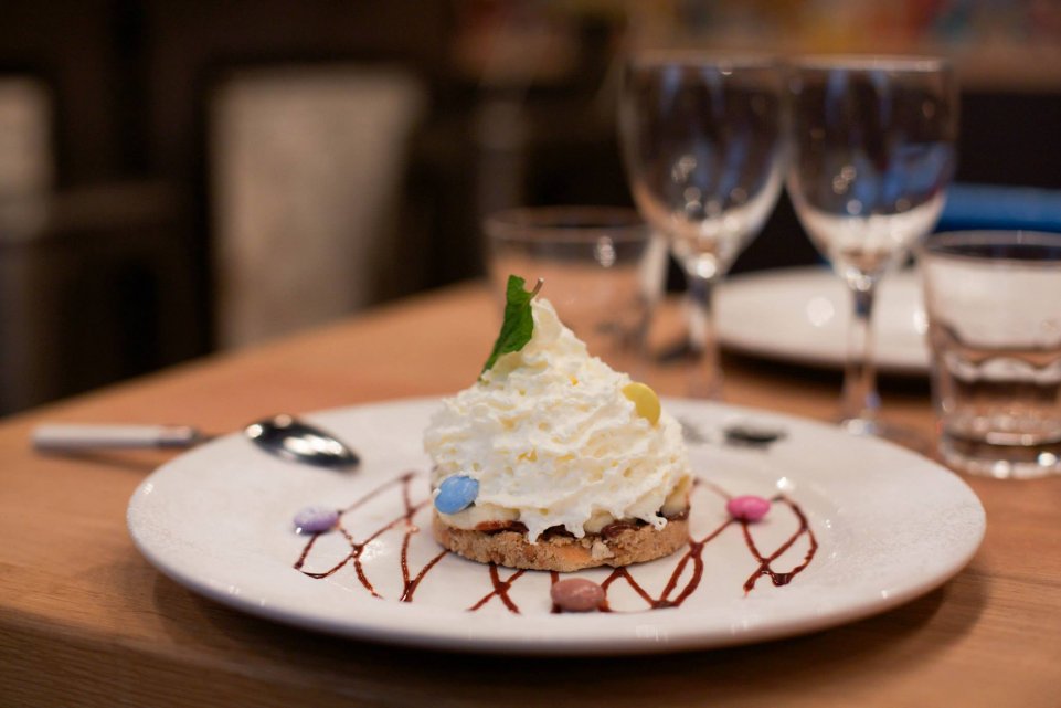 Assiette au restaurant Les fils à maman
