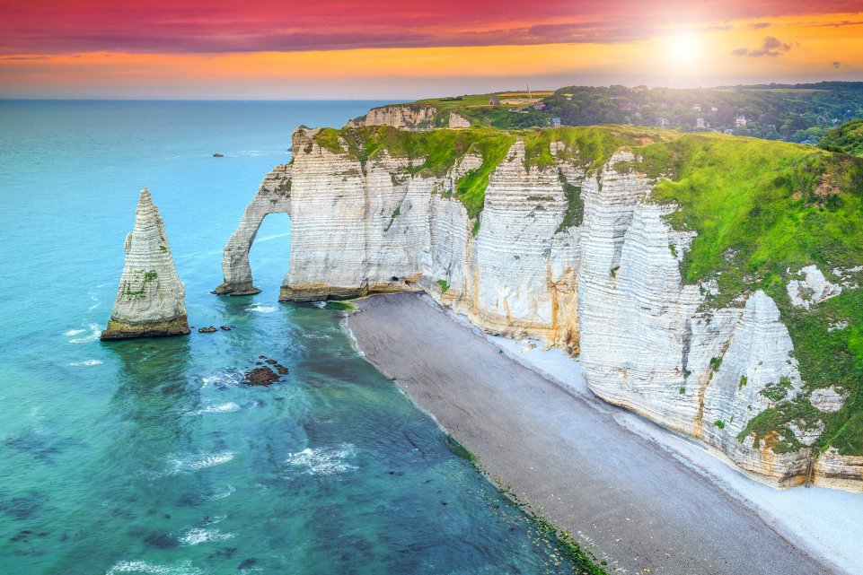 Les falaises d'Etretat