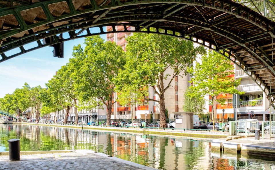 Le Canal Saint-Martin à Paris