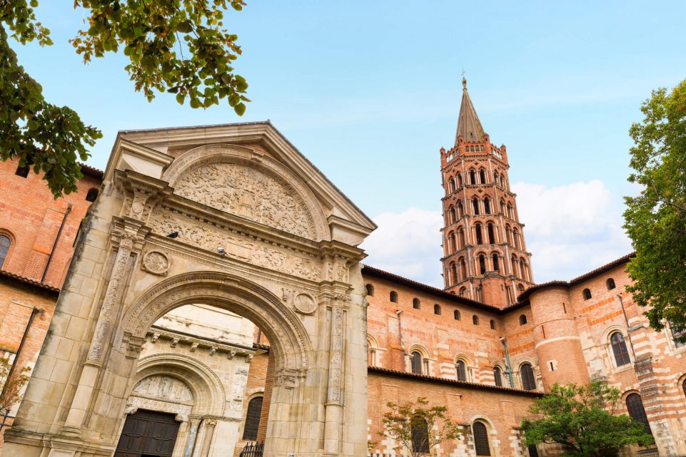 La cathédrale Saint-Sernin à Toulouse 