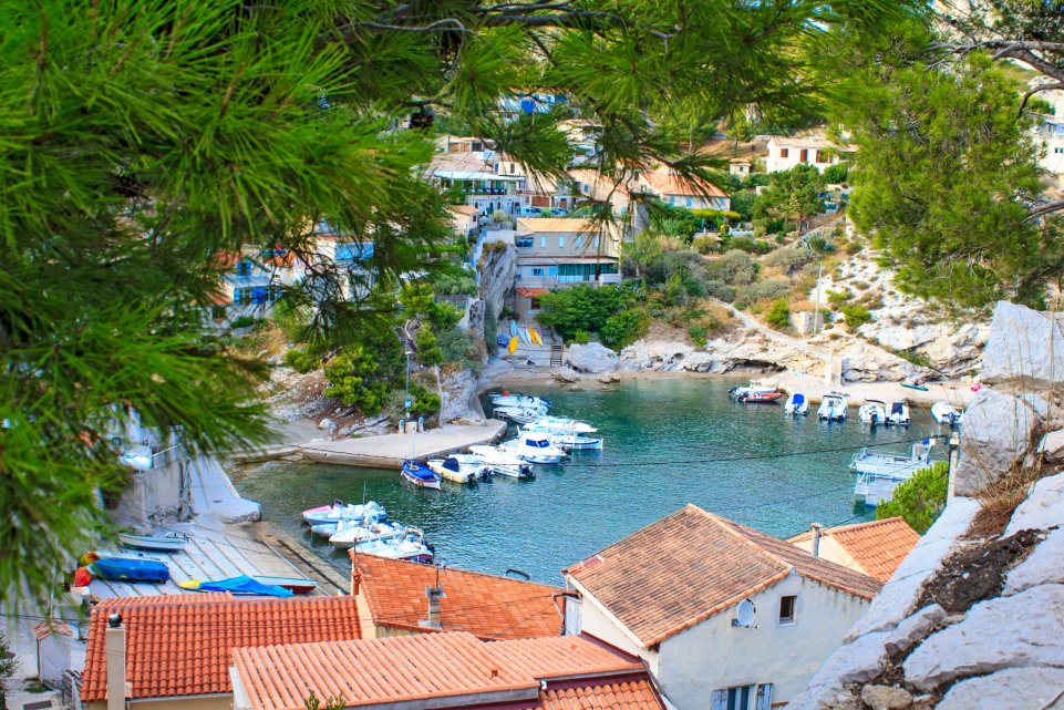 Calanque de Niolon, Côte bleue de Marseille à Miramas