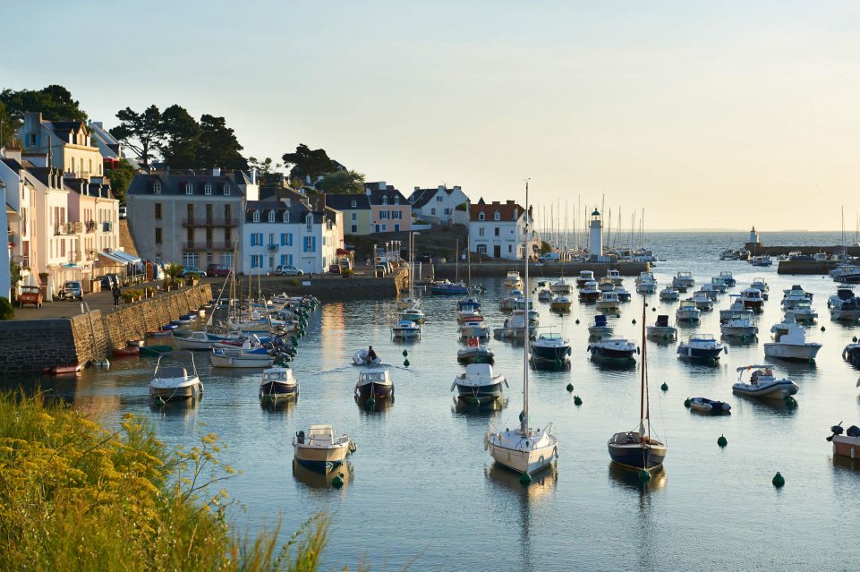 Le port de Belle île en mer