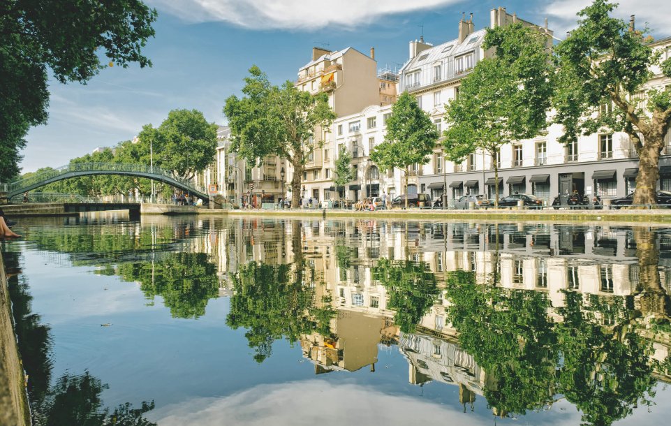 Canal Saint Martin à Paris