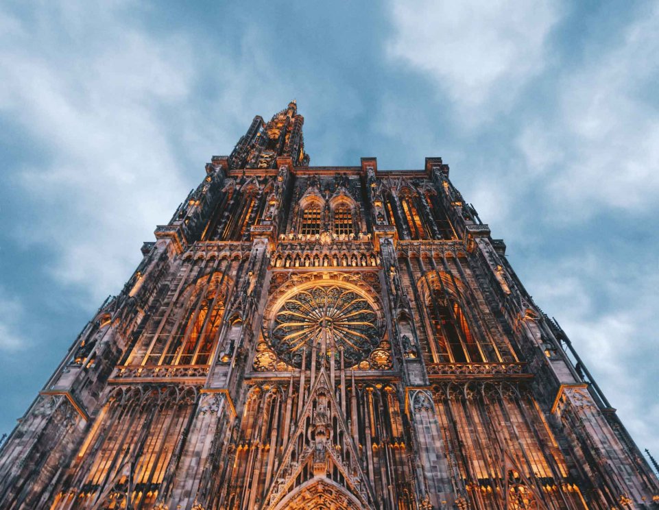 illuminations cathédrale Strasbourg
