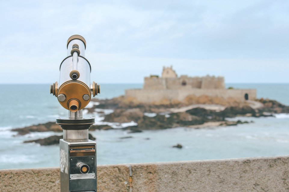 vue depuis le donjon de saint malo 