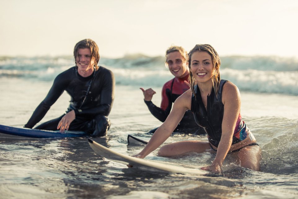 surf entre amis