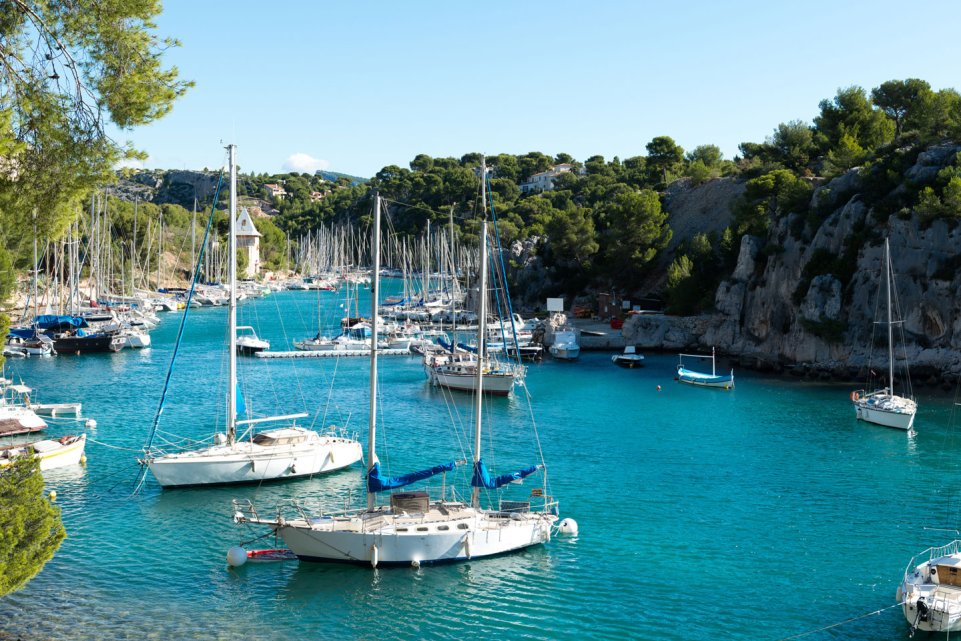 Calanque de Port-Miou à Cassis