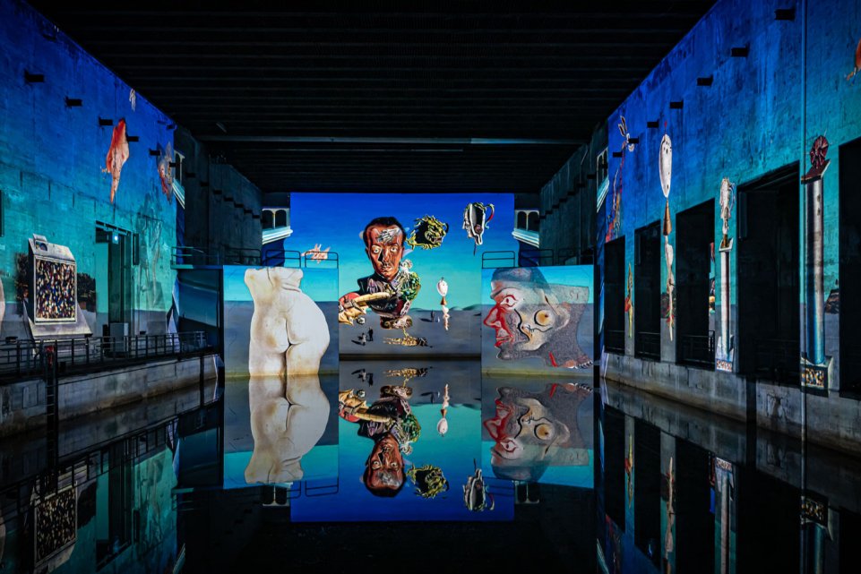 Exposition « Dalí, l’énigme sans fin » aux Bassins des Lumieres