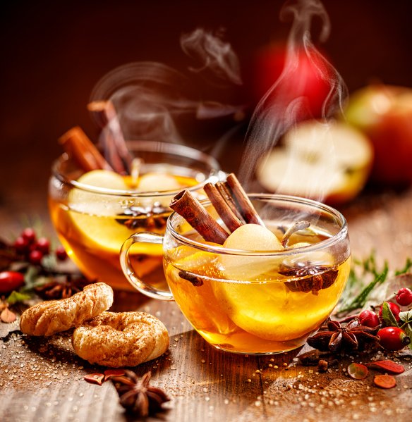 Jus de pomme chaud Francfort