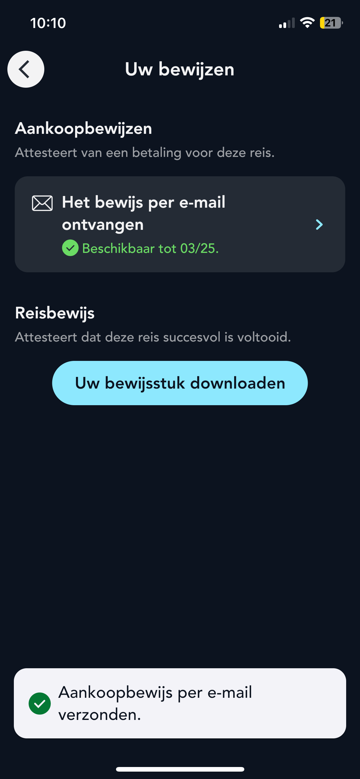afbeelding van een telefoon om te illustreren hoe je een aankoopbewijs kunt krijgen